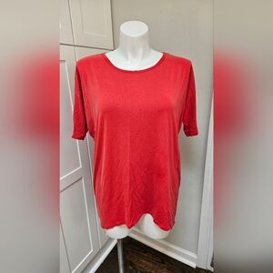 LuLaRoe US Medium Red Shirt